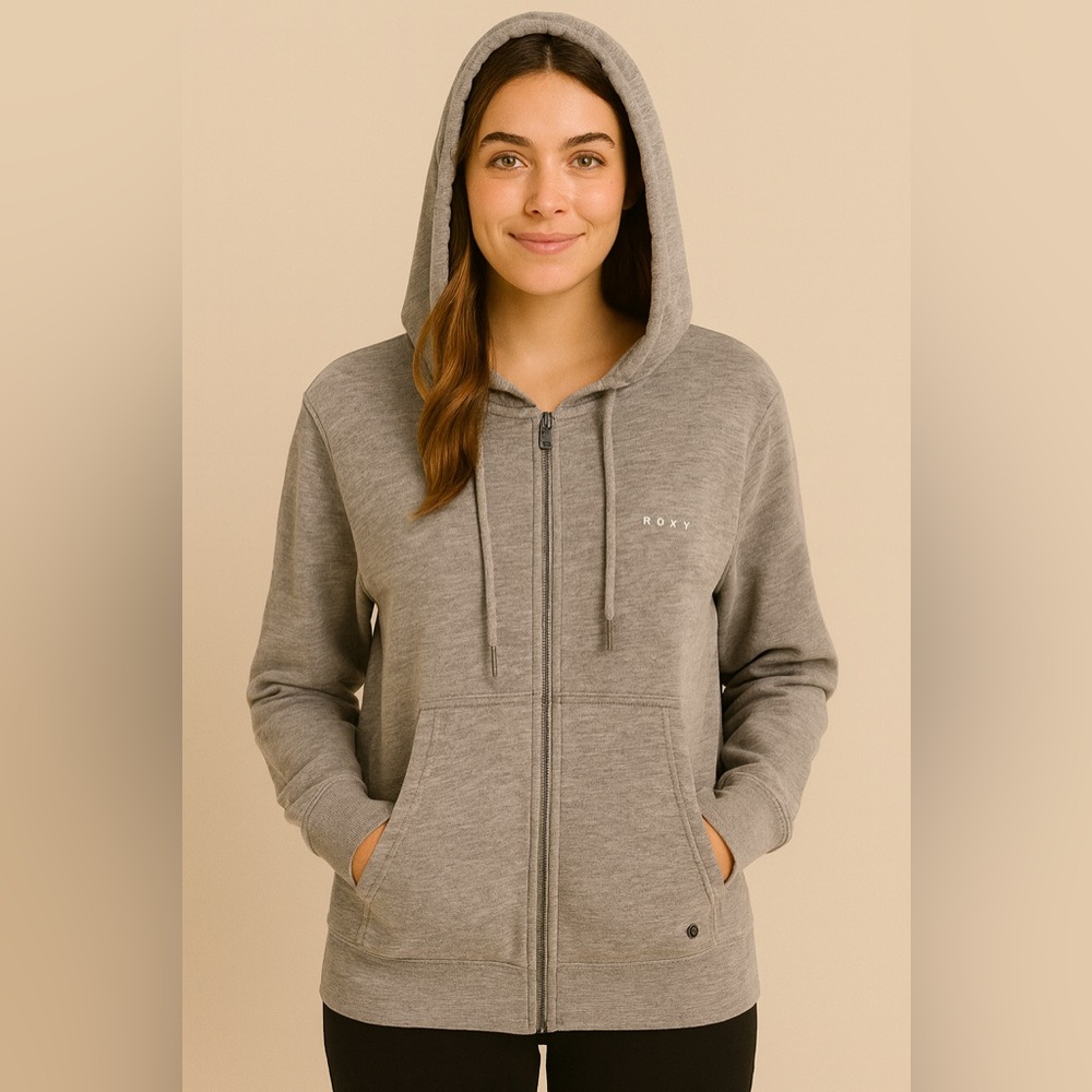 Roxy Gray Women's Hoodie Sweater